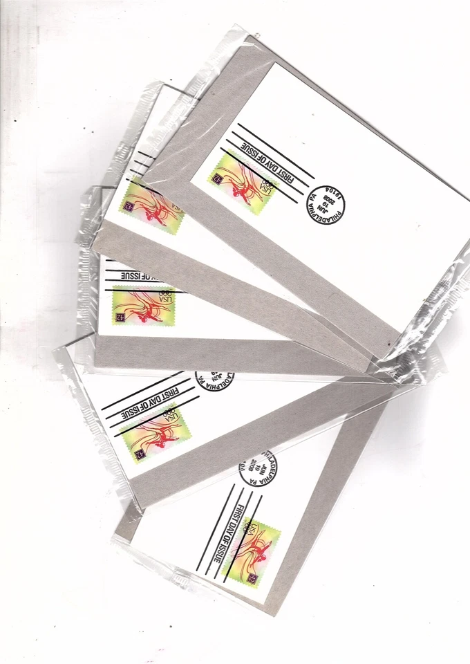 US stamp  FDC and seabicuit plain envelopes 35 Ready For Cachet (bb10 - Image 3 of 4