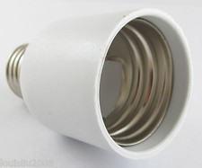 10pcs E27 Male to E40 Female Socket Base LED Halogen CFL Light Bulb Lamp Adapter