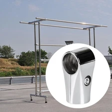 Tee Pipe Connector Inner Dia 1.26 inch Fitting Connection for Boat Scaffold