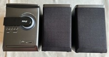 Pyle Home Stereo Shelf System 30W Bluetooth CD Player FM Radio USB/SD NO REMOTE
