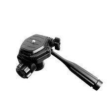 ThtRht Tripod Fluid Head Mount Panhead with 1/4'' Quick Release Plate Black