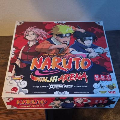 Naruto Board Game Japanime Ninja Arena Board Game Core & Genin Pack Expansion