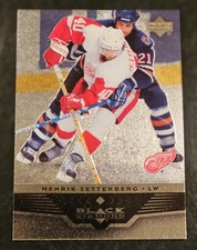 2005 Upper Deck Black Diamond Henrik Zetterburg #30 NM/Mint