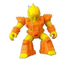 1986 Battle Beasts #29 Icky Iguana Fire Rub Hasbro Takara Vintage