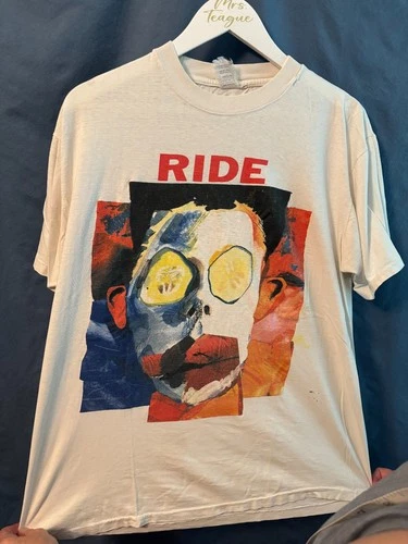 Original Ride "Going Blank Again" Tour T-Shirt 1990s vintage concert t-shirt, vintage, single stitch, B+ condition