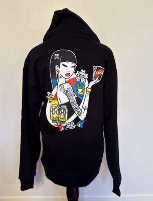 トップス toki.com. Tokidoki X Uno Collaboration Unisex Black Graphic Hoodie Size S | eBay