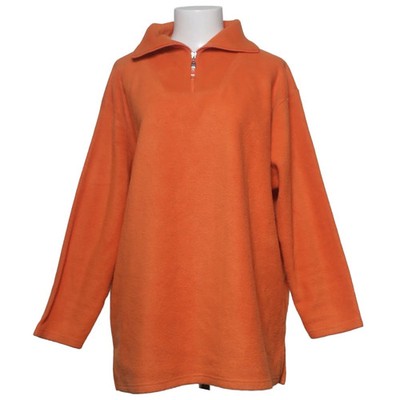 Fabiani, Fleecepullover, Größe: XL, Basic, Orange, Polyester, Einfarbig #OgS