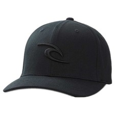 Rip Curl Mens Tepan Flexcit Cap One Size Black