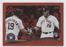 2014 Topps Update Rookie Debut Red Hot Foil Jon Singleton #US-88 3q5