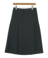 MARGARET HOWELL Long/Maxi Length Skirts Black Stripe Pattern 2200646471068