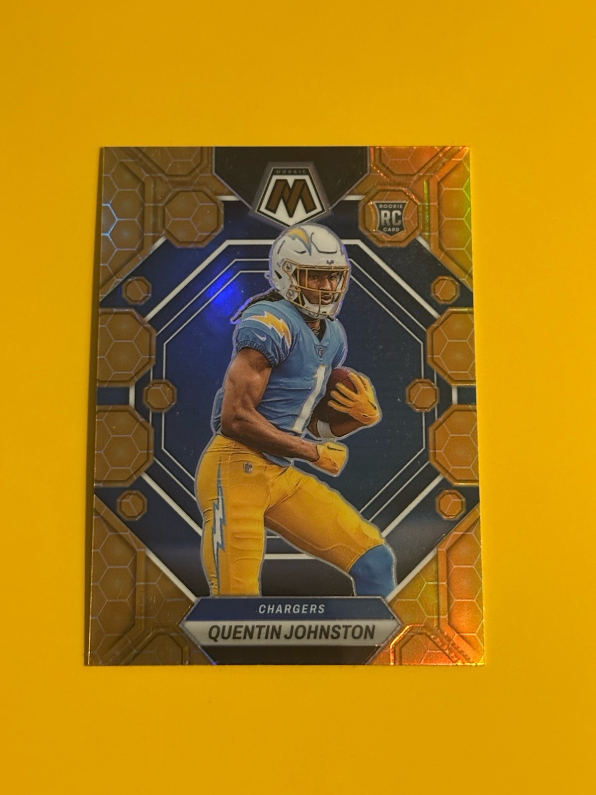2023 Mosaic Quentin Johnston Honeycomb RC #356 SSP HOT 🔥🔥