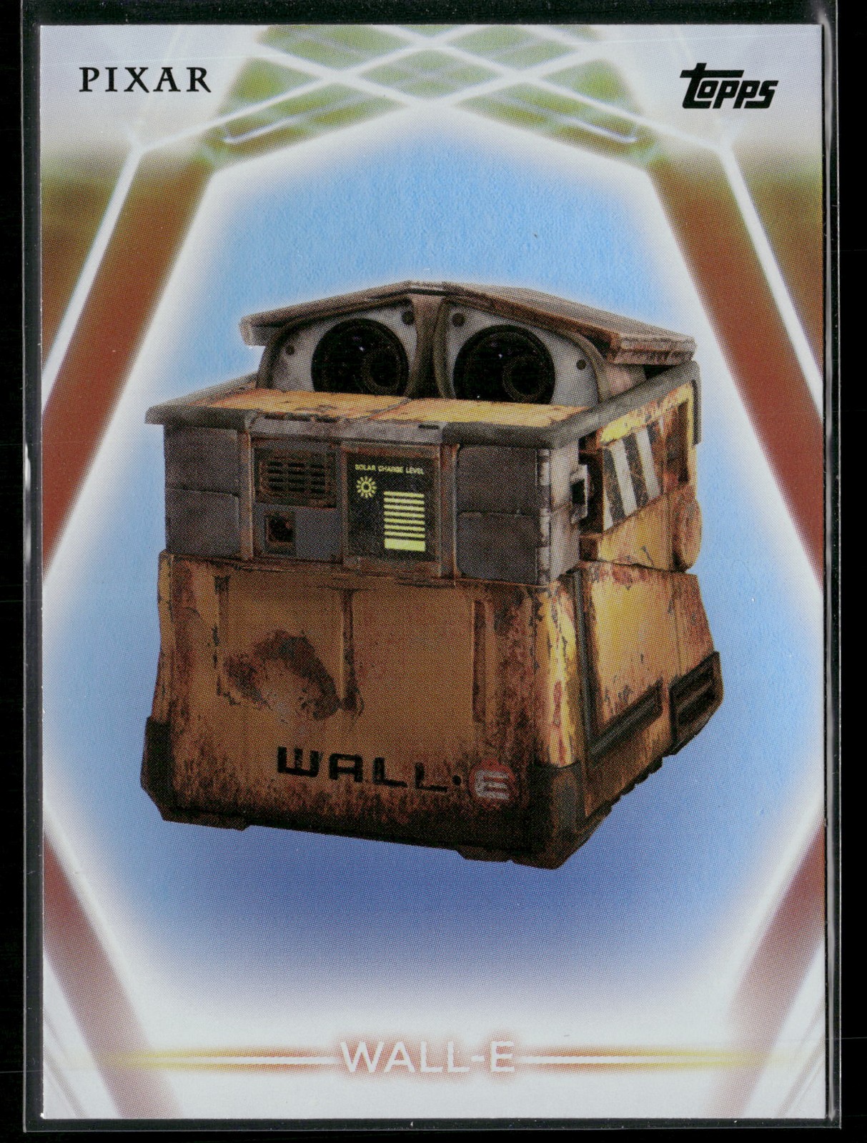 WALL-E 2026 Topps Disney Neon #19 Rainbow Foil