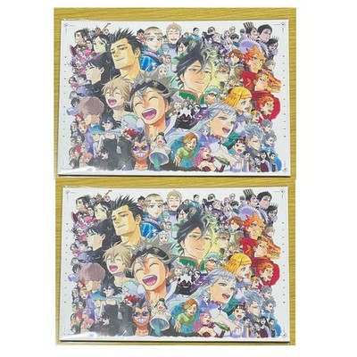 Jump GIGA2026 SPRING Black Clover Art Board x 2