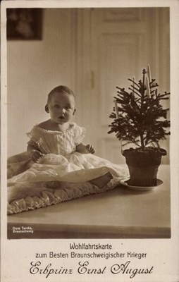 Ak Erbprinz Ernst August von Braunschweig, Kinderportrait,... - 4851054