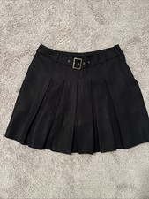 French Toast Pleated Black Skort Size 16.5
