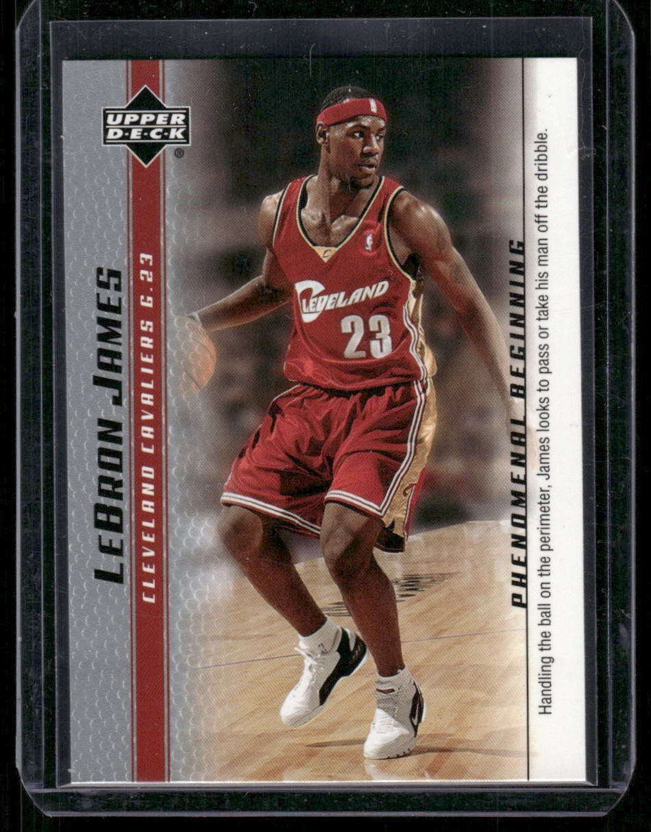 2003-04 Upper Deck Lebron James Phenomenal Beginning - LeBron James #2