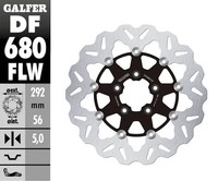 Bremsscheibe Wave Galfer Harley-Davidson Sportster Dyna Softail Touring Df680Flw