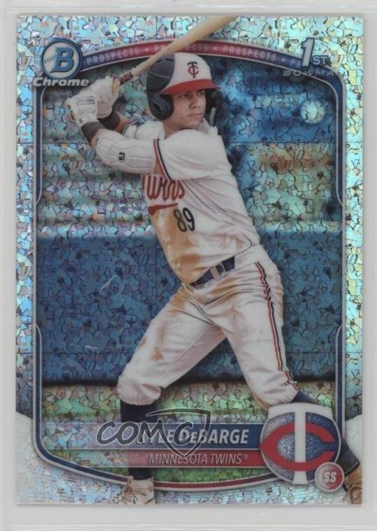 2025 Bowman Chrome Prospects Mini-Diamond Refractor Kyle DeBarge #BCP-139 19l7