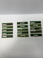 Lot of 15 8GB 1Rx8 PC4-2400T RAM Mixed Brands Tested/Fully working