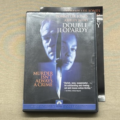 Double Jeopardy (DVD 1999 + Guide) Conspiracy Crime Thriller Tommy Lee Jones +