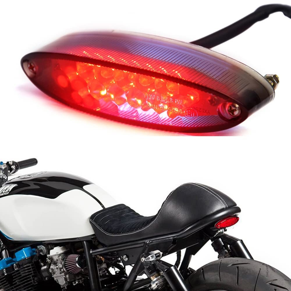 Feu de freinage moto 28 LED etanche a la poussiere et aux intemperies