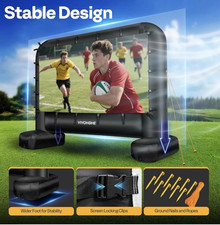 14FT Inflatable Movie Screen NEW No Box   Outdoor Projection, Fast Inflation