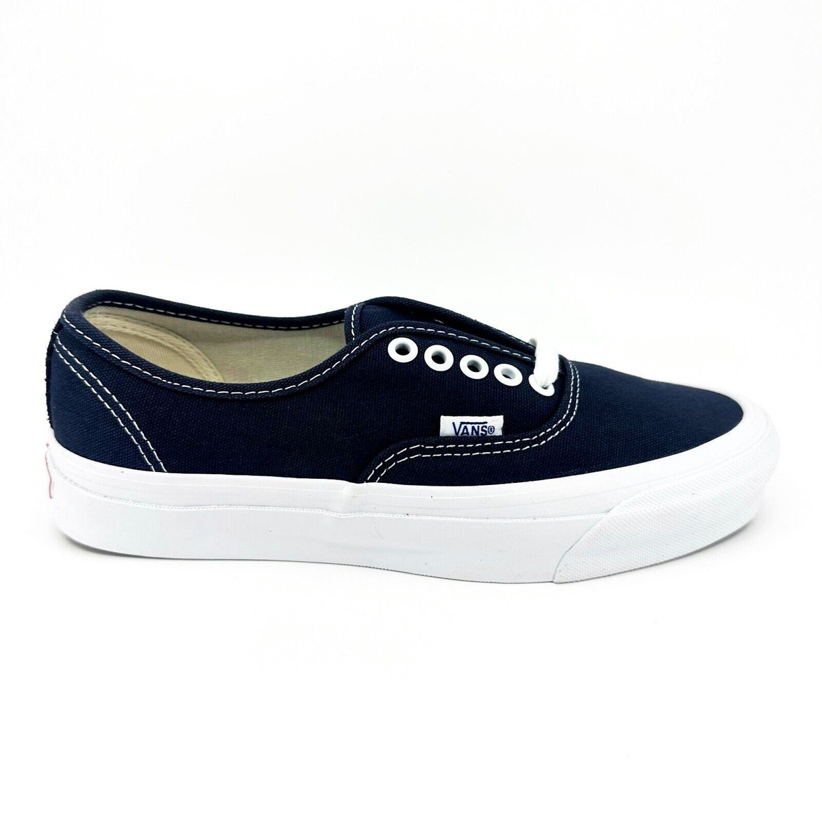 バンズ VANS OG AUTHENTIC LX 27,5cm Nvy Vans Vault OG Authentic LX (Canvas) Navy Blue White Womens Casual