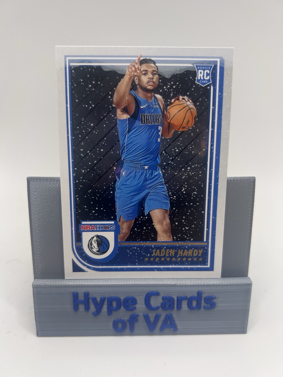 JADEN HARDY 2022-23 Panini NBA Hoops Winter Rookie Card RC #263 Dallas Mavericks