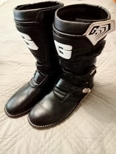 Adult Black Gaerne Balance Classic Trials Boots Uk 12 EU 48 RRP £200 Good Cond