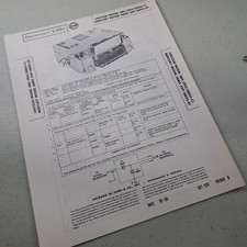 Howard W. Sams Photofact Lincoln 6bh Mercury 6bms Radio Manual 1956 Illustrated