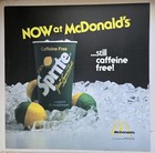 1984 McDonald's SPRITE Translite sign 21.75" X 21.75" Advertising Display  — photo 1