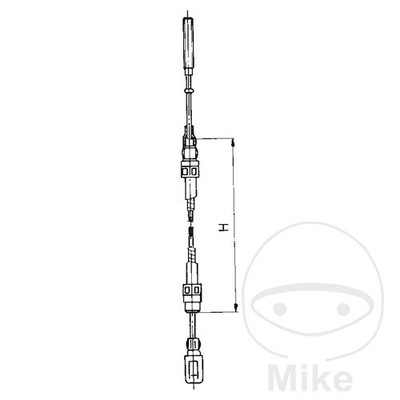 AL-KO Brake cable 1460/1685M