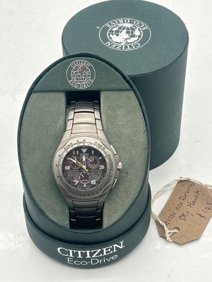Citizen Eco-Drive Skyhawk Titan Chronograph Uhr - OVP