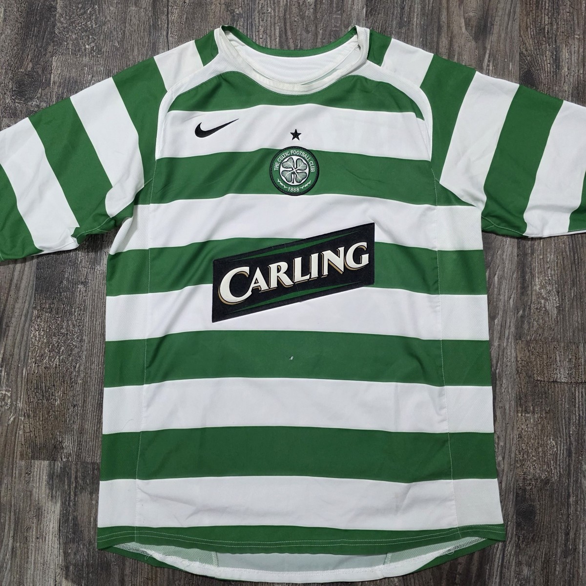 2006 Nike Celtic FC Home Soccer Jersey Shunsuke Nakamura Men