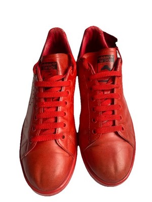 Adidas x Raf Simons Stan Smith Men s Red Sz 9.5 Sneakers