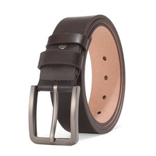 Style04 Leather Men's Belts Full Grain Genuine Casual Dress Jeans Belts for Men