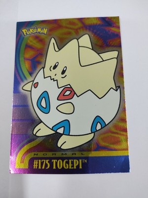 Nm Togepi Holo Foil Topps Card TV Anime Series 2 Johto Vintage Nintendo CUTE 