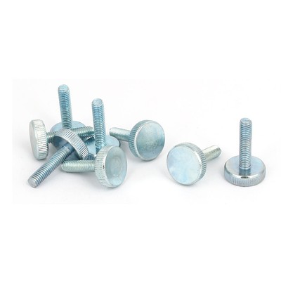 Viti A Testa Zigrinata Con Zincatura Al Carbonio - M8 X 50 Mm Secondo Viti A Cancello Confezione Da 10 88594624