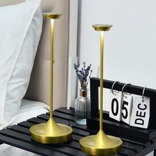 LED Cordless Lamp Rechargeable - 6000mAh Battery Powered Table Light 3 Color ...