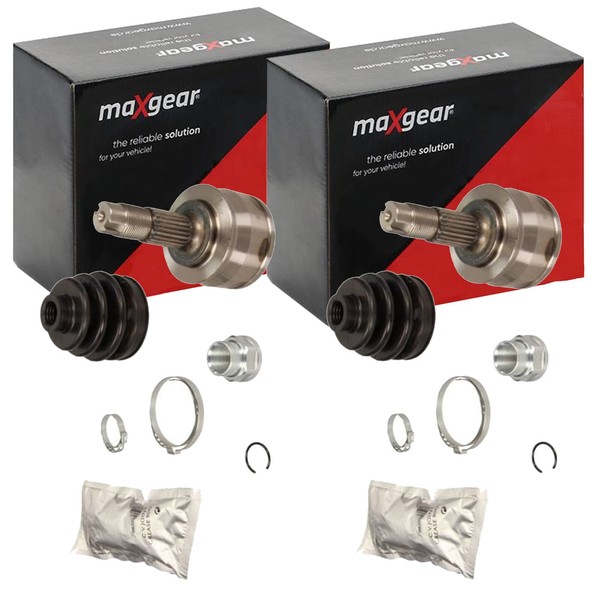 2X Maxgear Antriebswellengelenk Satz Passend FüR Fiat Panda Lancia Ypsilon |-image