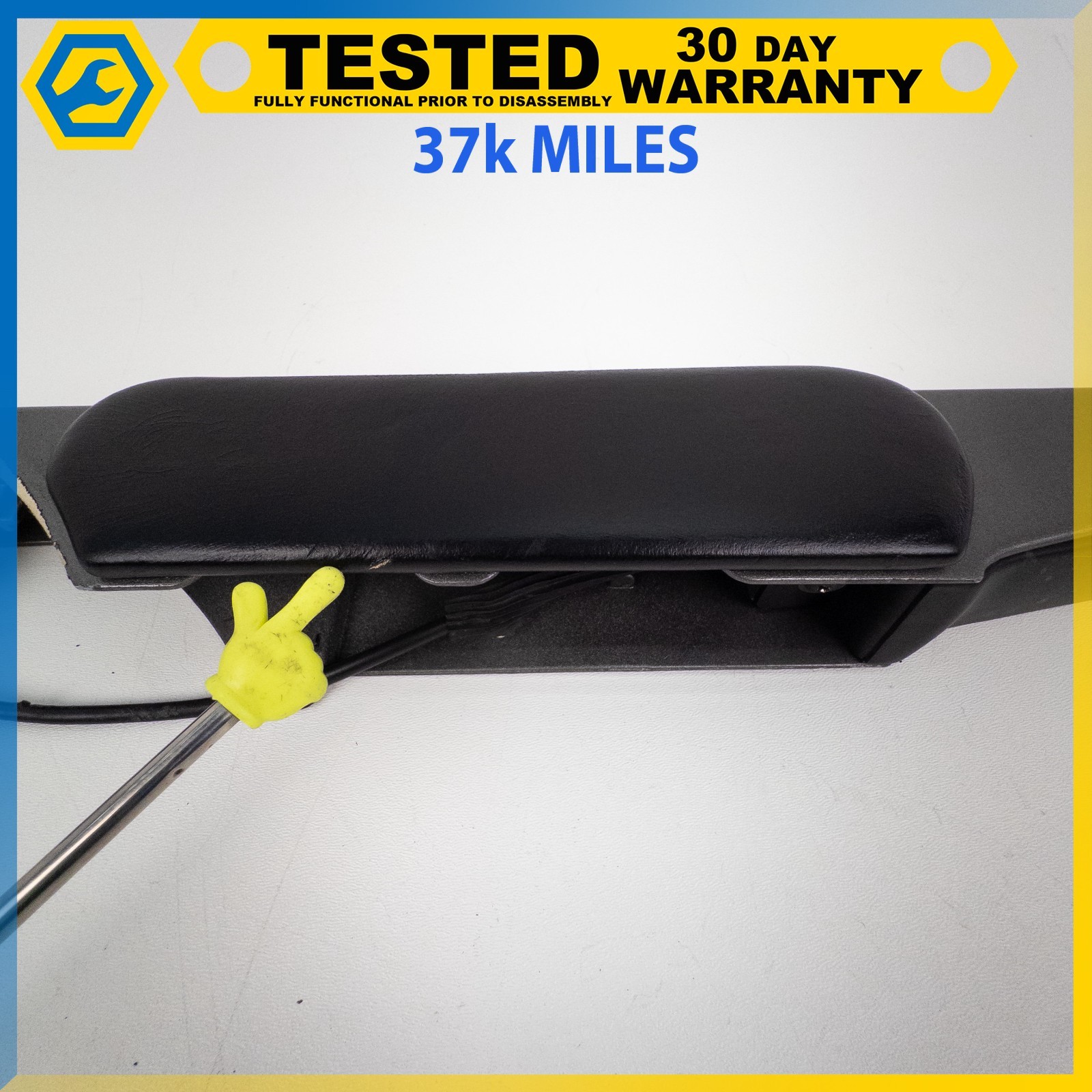 05-12 ASTON MARTIN DB9 DBS INTERIOR RIGHT SIDE DOOR PANEL HANDLE W/ ARMREST OEM