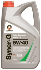 Comma Syner-G 5W40 Fully Synthetic Engine Oil 5L High Performance Motor Oil 6.48 per litre