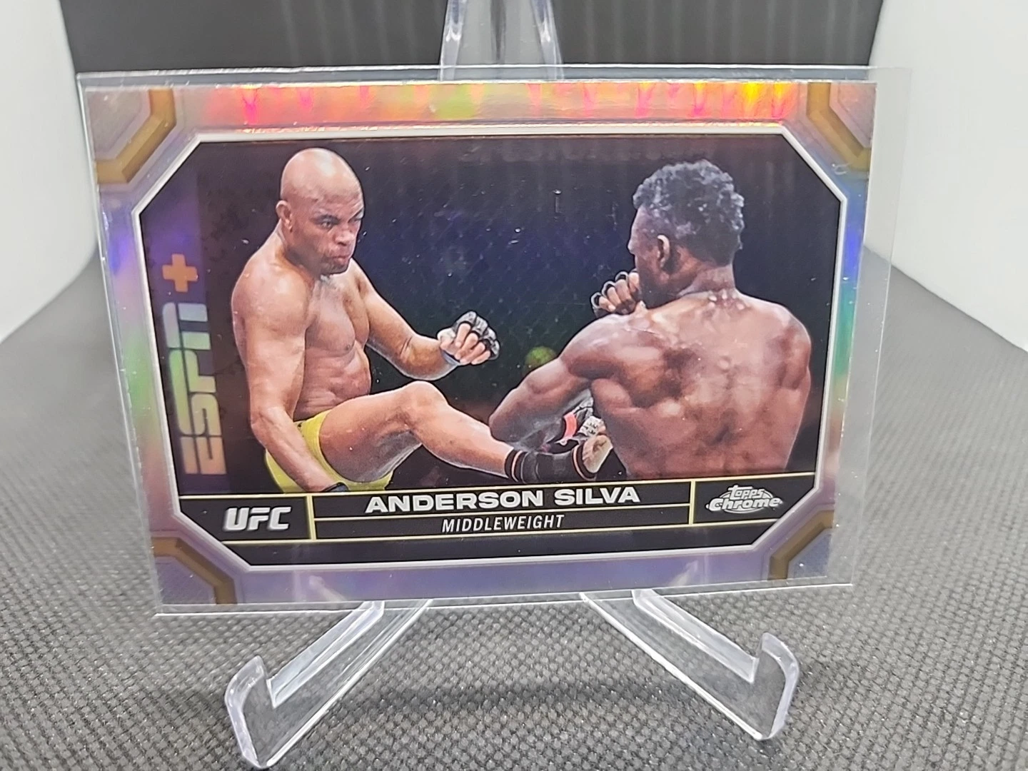 2024 Topps Chrome UFC - Anderson Silva #17 Refractor