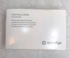 INVISALIGN Cleaning Crystals for Clear Aligners and Retainers, 50 Packets 