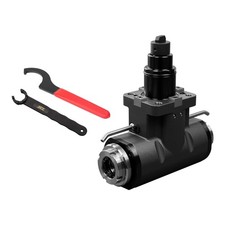 SFX BMT45 Driven Tool Holder 90  Dual Spindle Live Tool Holder Internal Clamping