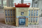 MARX Cape Canaveral Air  Command Metal Litho Playset Missile Test Center