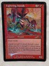 NM TopDeck Magazine Promo Lightning Hounds Foil Mtg Magic the Gathering