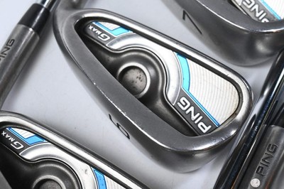 Ping GMax Eisen / 5-PW+SW / White Dot / Regular Flex Ping AWT 2.0 Schäfte