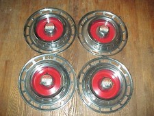 Chrysler 1961 62 63 300 G H J Set Full Wheel Covers Hubcaps Htf Caps 2260877