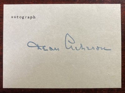 DEAN ACHESON-*Autograph Signature*-Truman's Sec. of State-Vintage